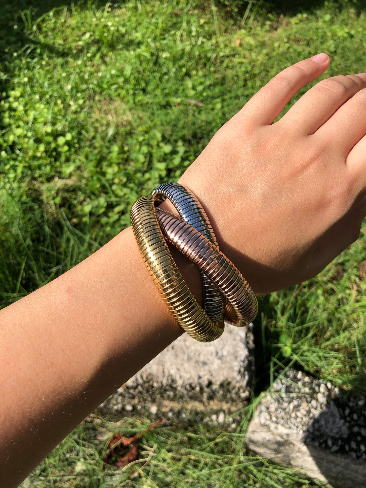 XENA MIXED BANGLE - READYSTOCK