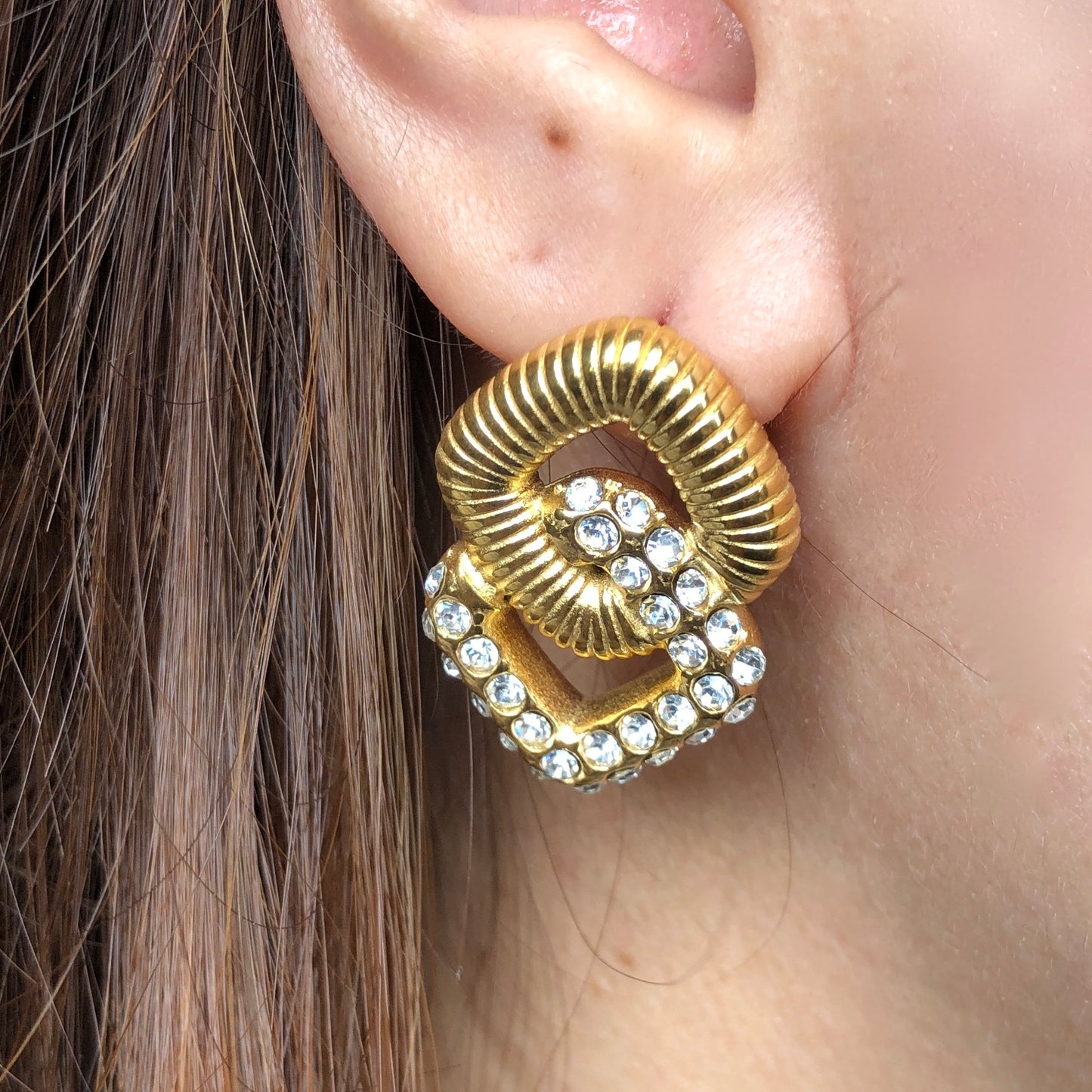 IMAN STATEMENT EARRINGS