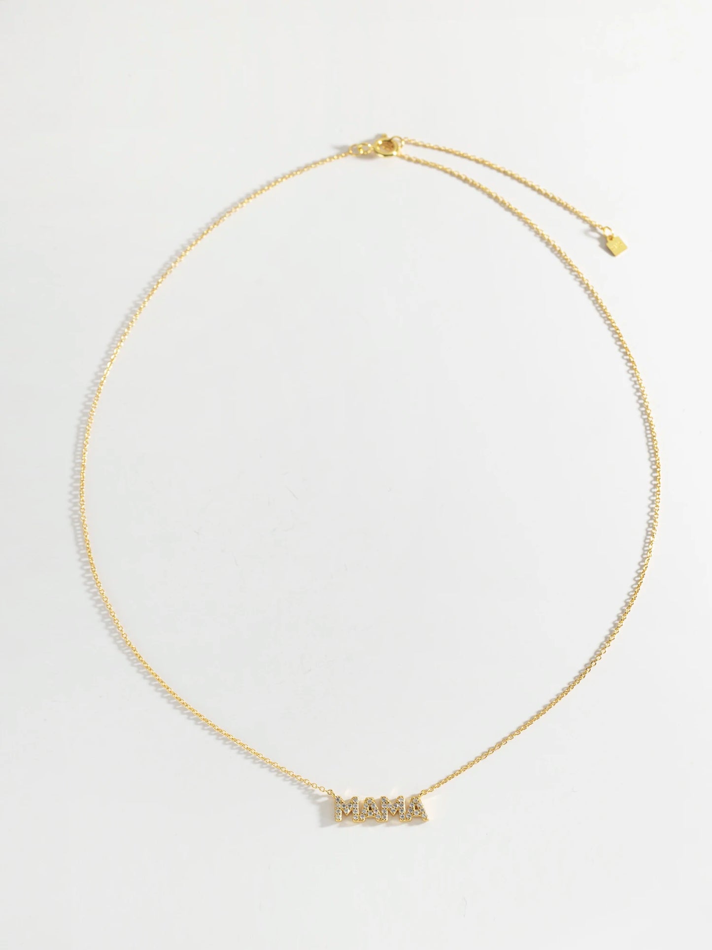 MAMA CZ Diamond Necklace | 925 Silver