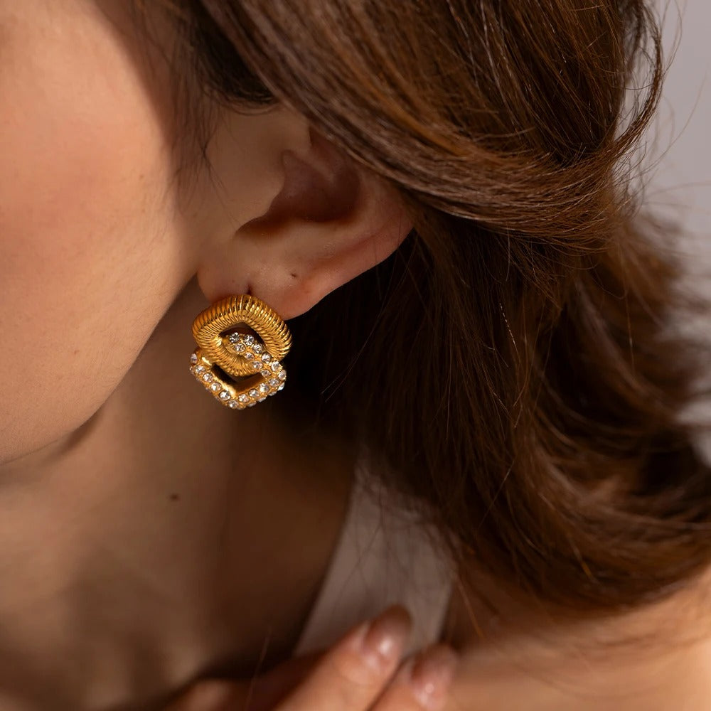 IMAN STATEMENT EARRINGS