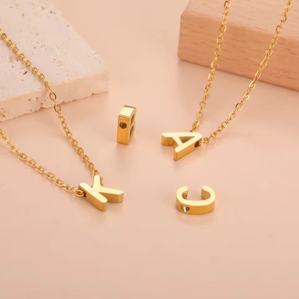 MINI INITIAL LETTER NECKLACE