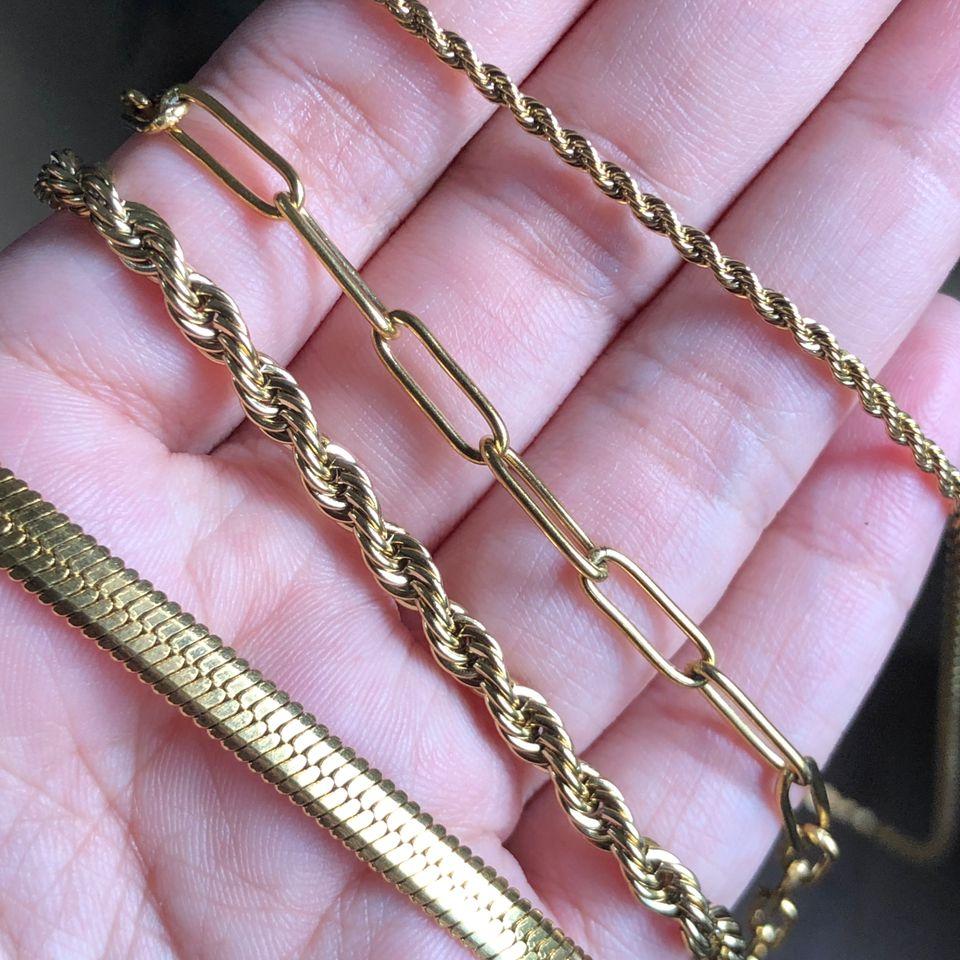 18K GOLD PLATED CHAINS - SPECIAL CHAIN