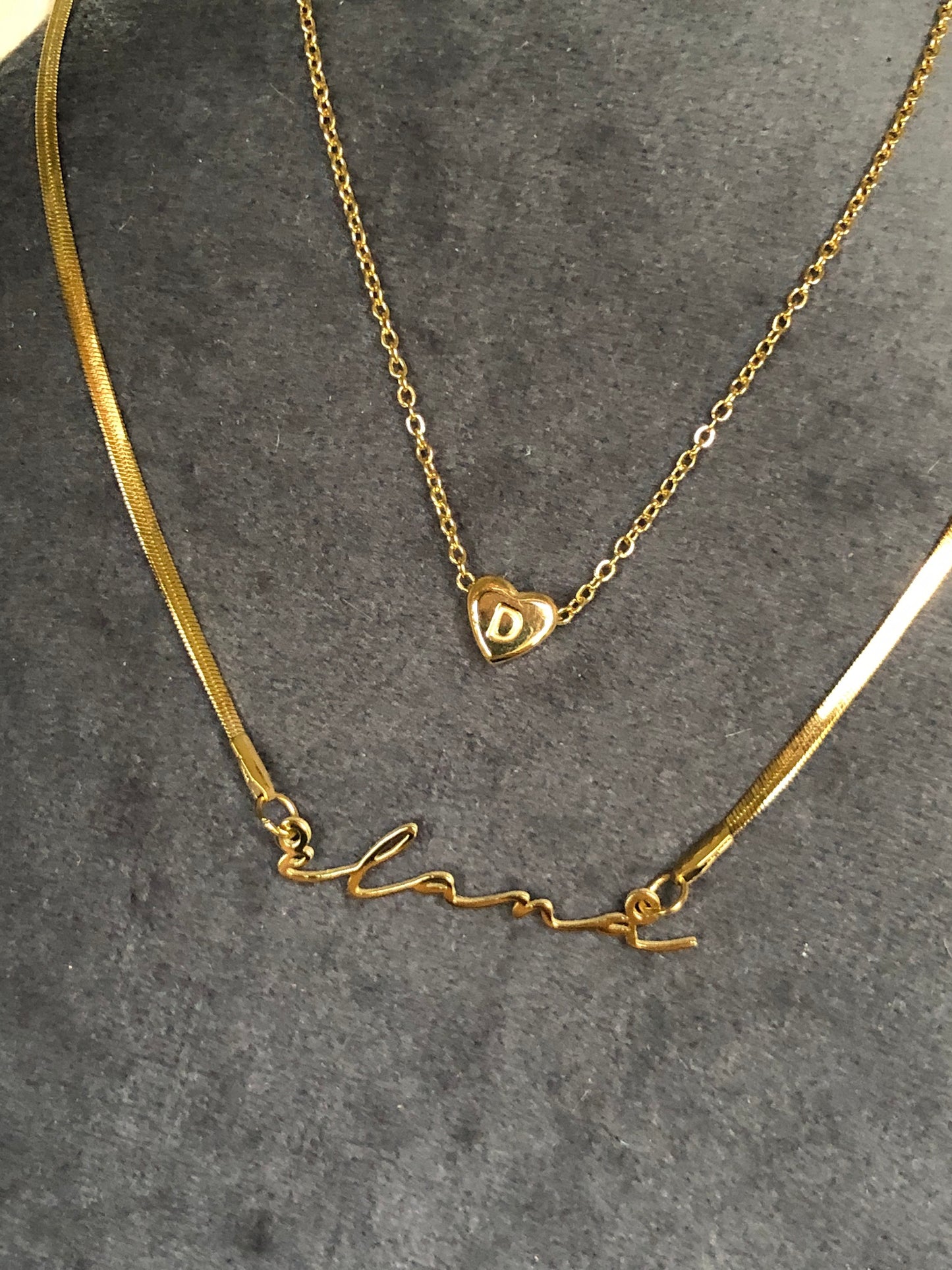 [PRE-ORDER] INITIAL HEART NECKLACE