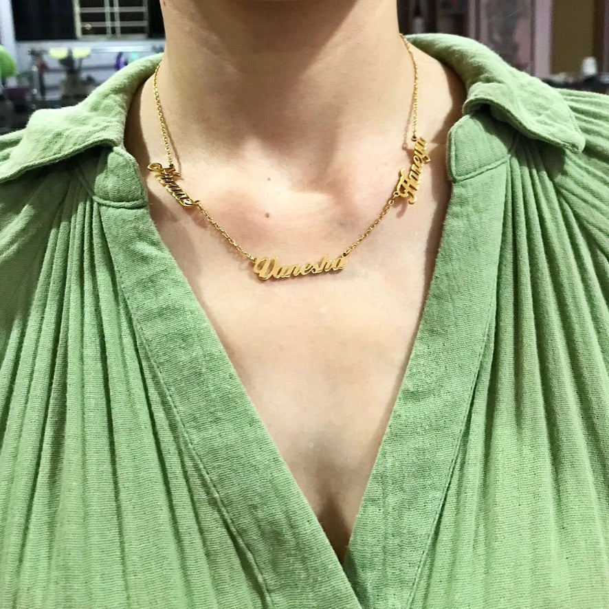[PRE-ORDER] MULTI NAME NECKLACE