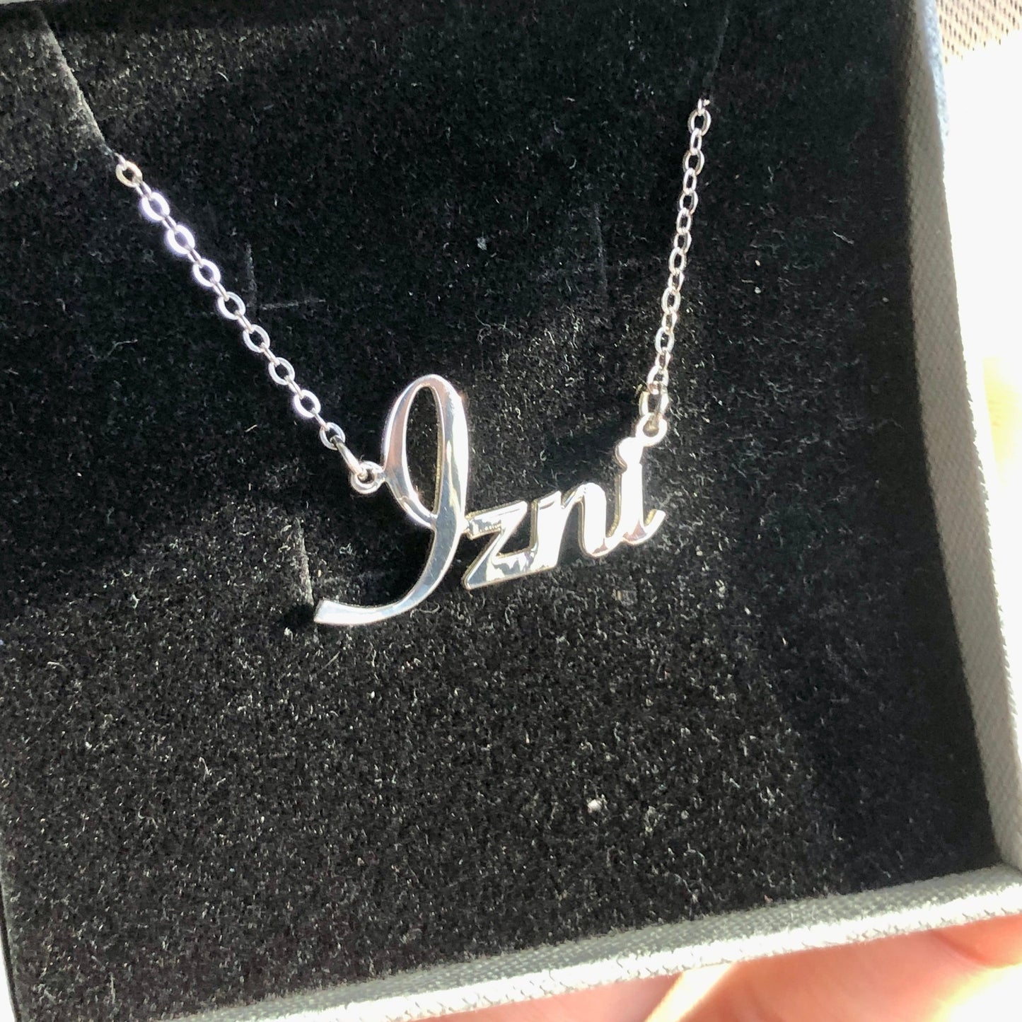 [PRE-ORDER] NAME NECKLACE | 925 STERLING SILVER