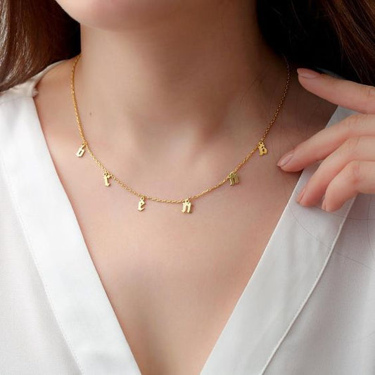 [PRE-ORDER] INITIAL NAME NECKLACE