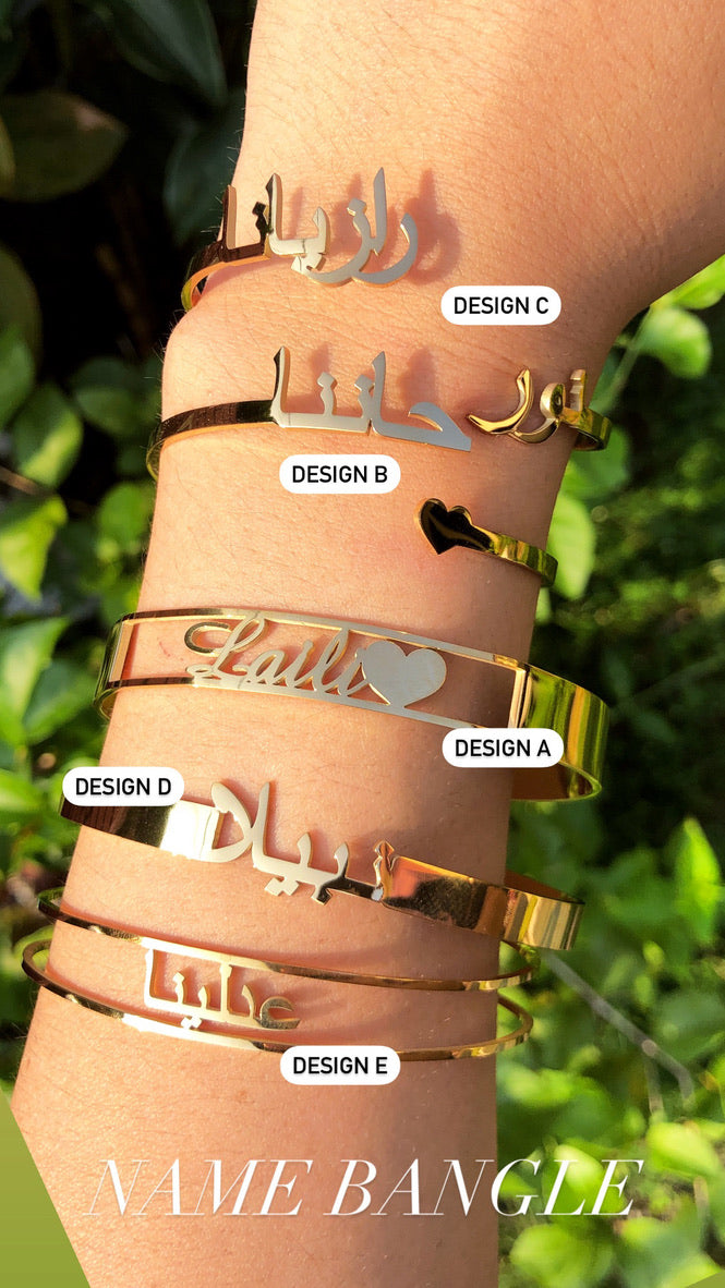 [PRE-ORDER] NAME BANGLE