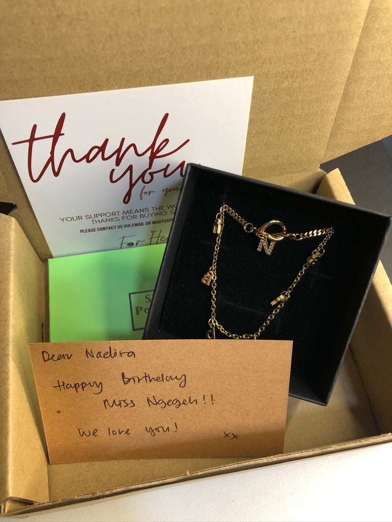 [BUNDLE SET] BEST OF TWO: NAME NECKLACE + NAME EARRING
