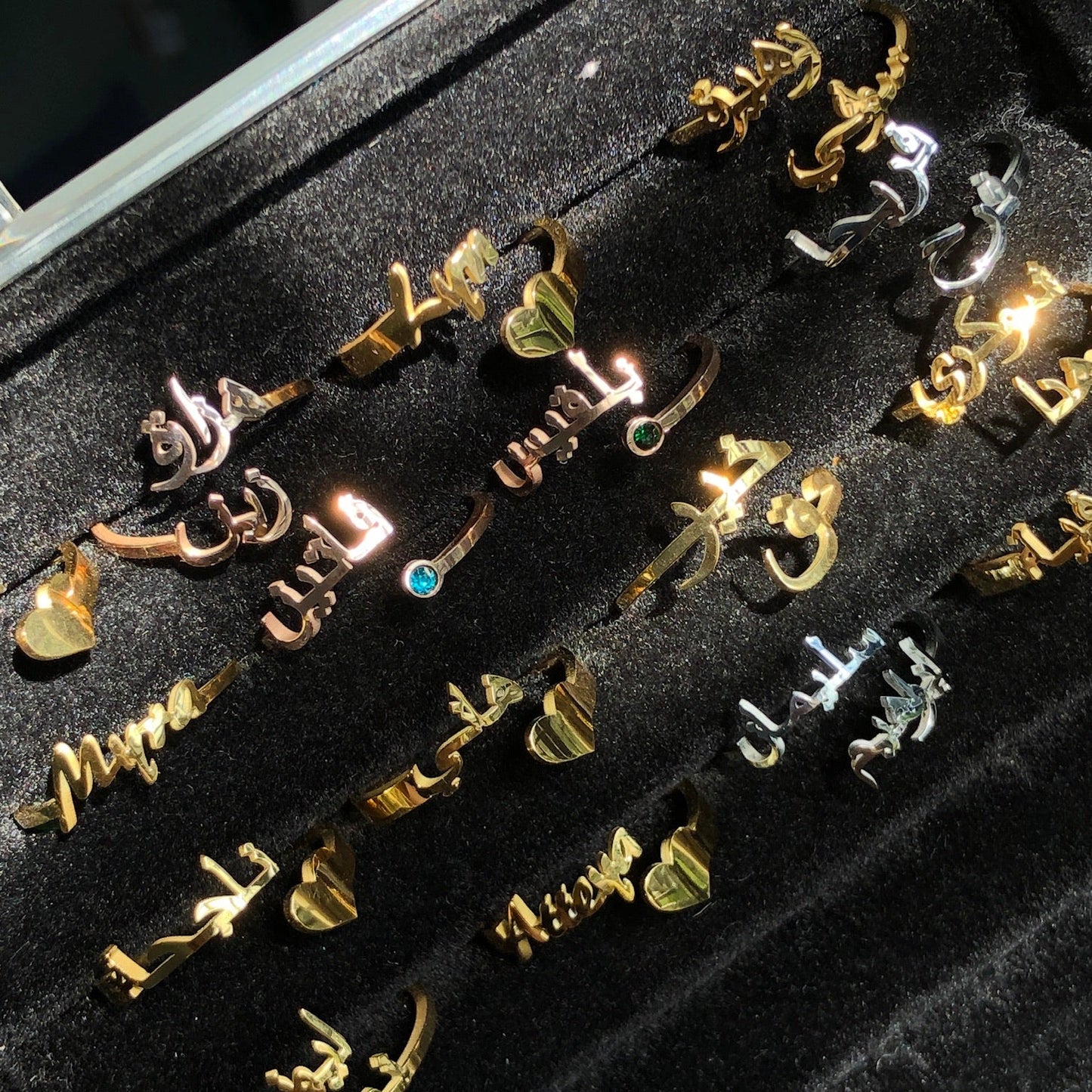 [PRE-ORDER] NAME RING BIRTHSTONE