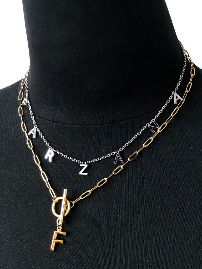 [PRE-ORDER] INITIAL NAME NECKLACE