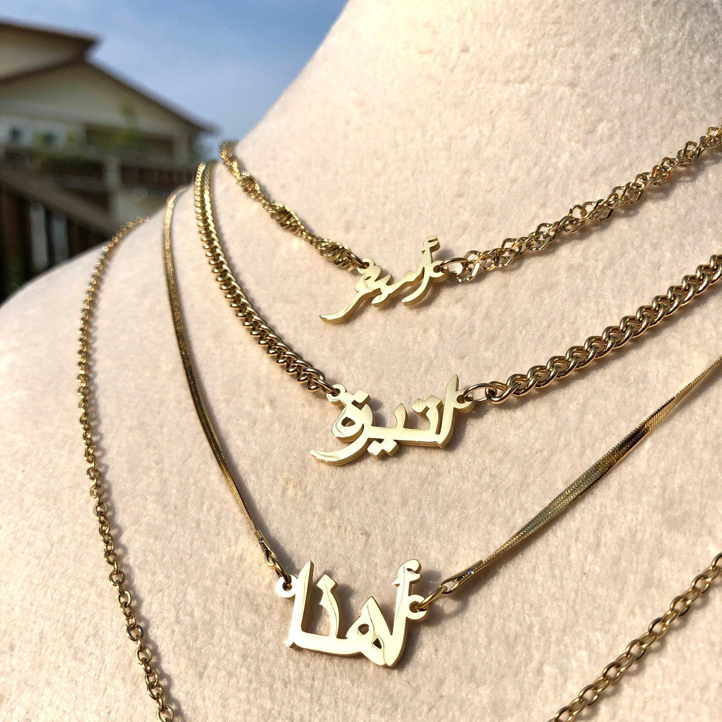 [PRE-ORDER] NAME NECKLACE + SPECIAL CHAIN