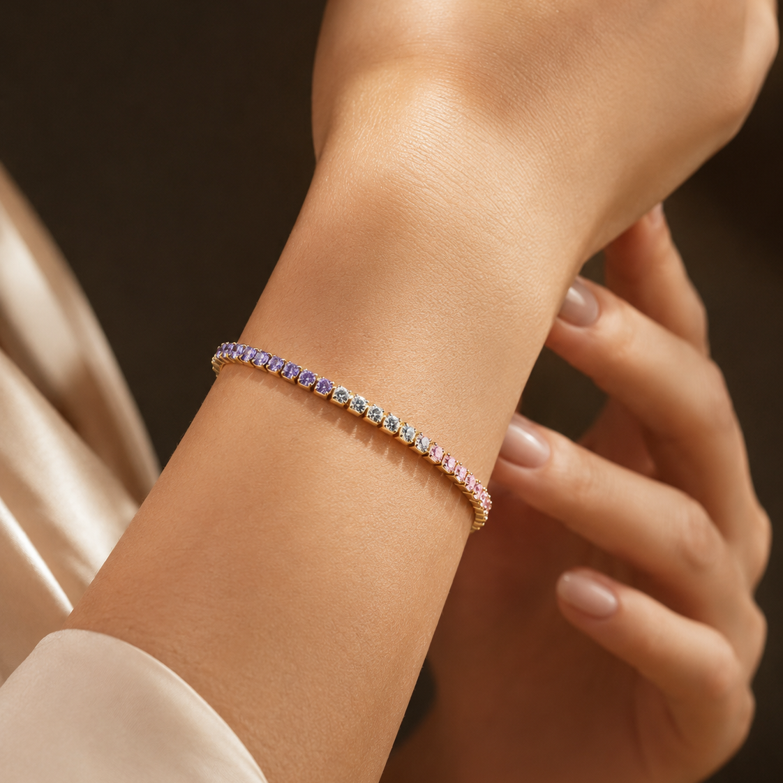 IRIS TENNIS BRACELET