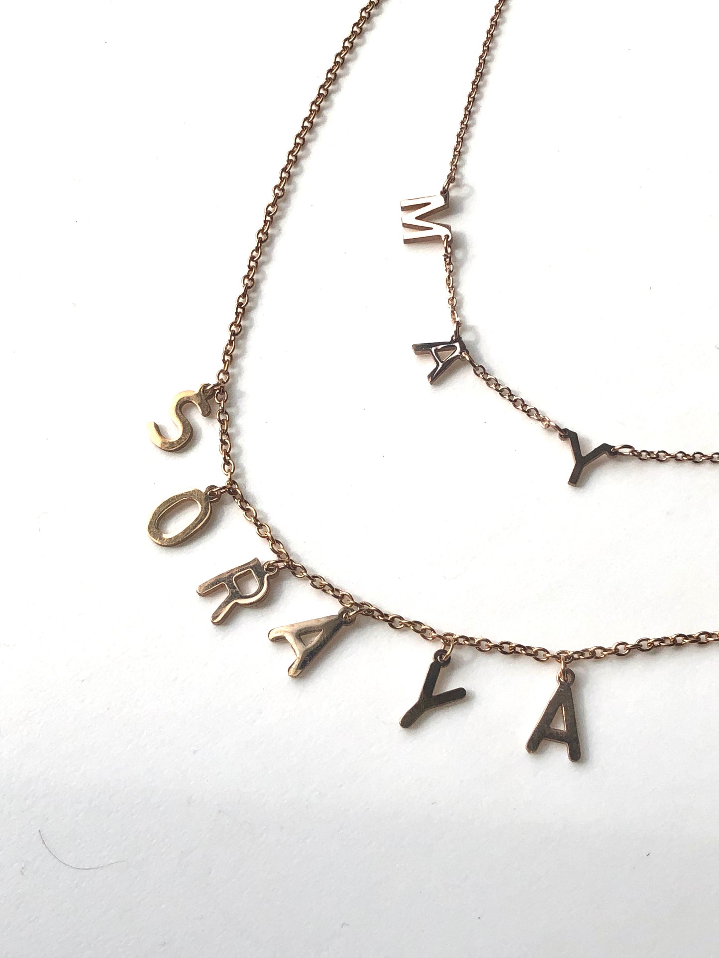 [PRE-ORDER] INITIAL NAME NECKLACE