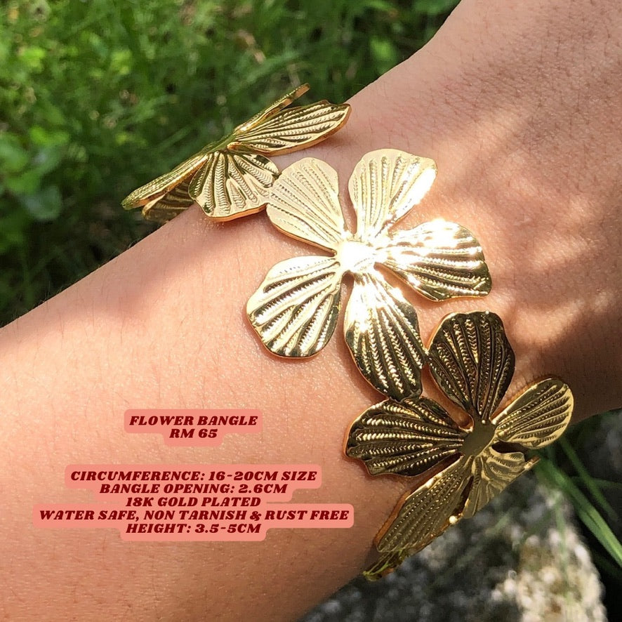 [PRE-ORDER] FLOWER BANGLE
