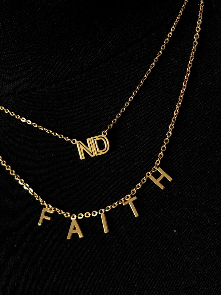 [PRE-ORDER] INITIAL NAME NECKLACE