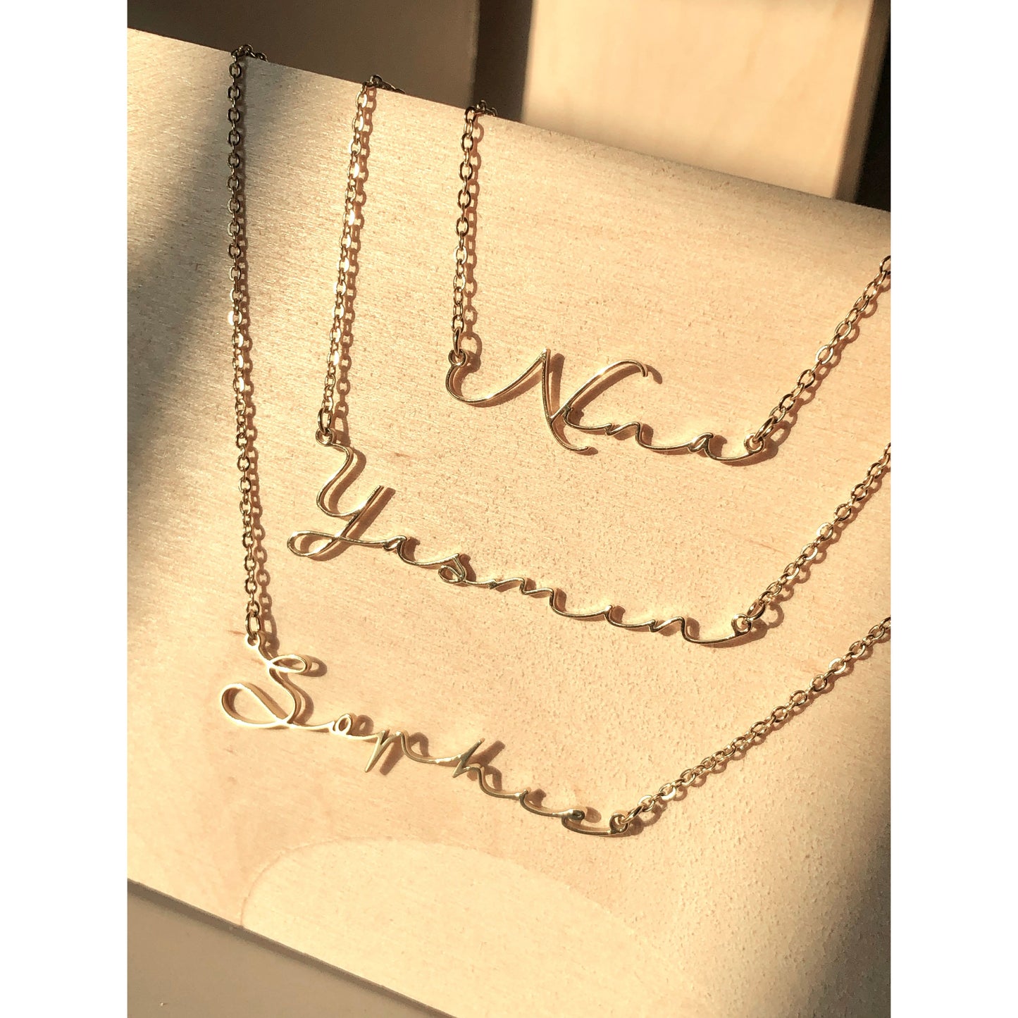 [PRE-ORDER] NAME NECKLACE