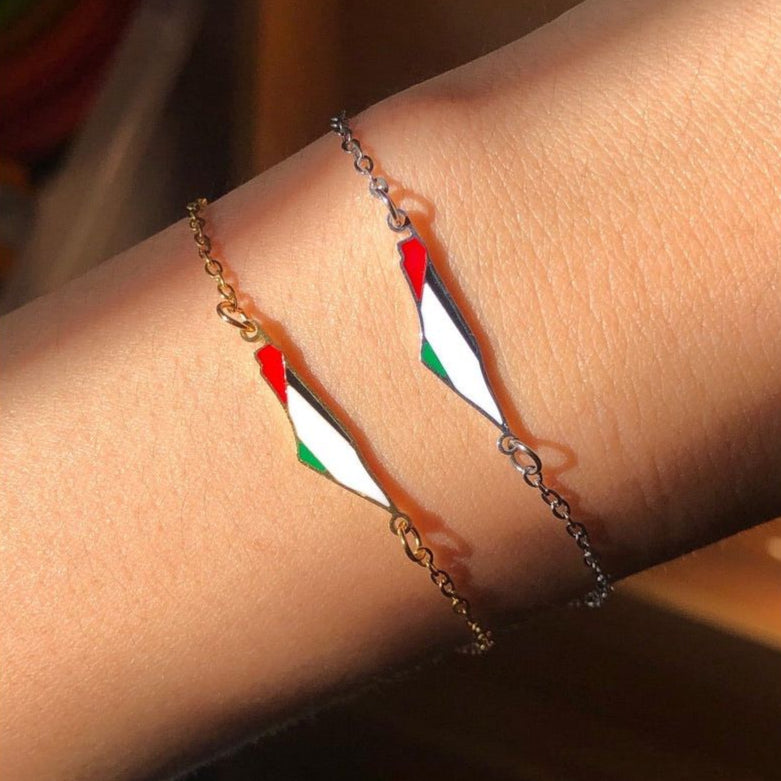 PALESTINE MAP BRACELET