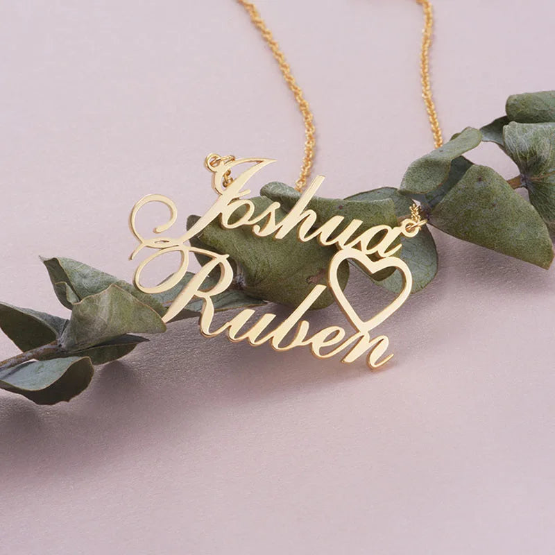 [PRE-ORDER] NAME NECKLACE - DOUBLE LAYER