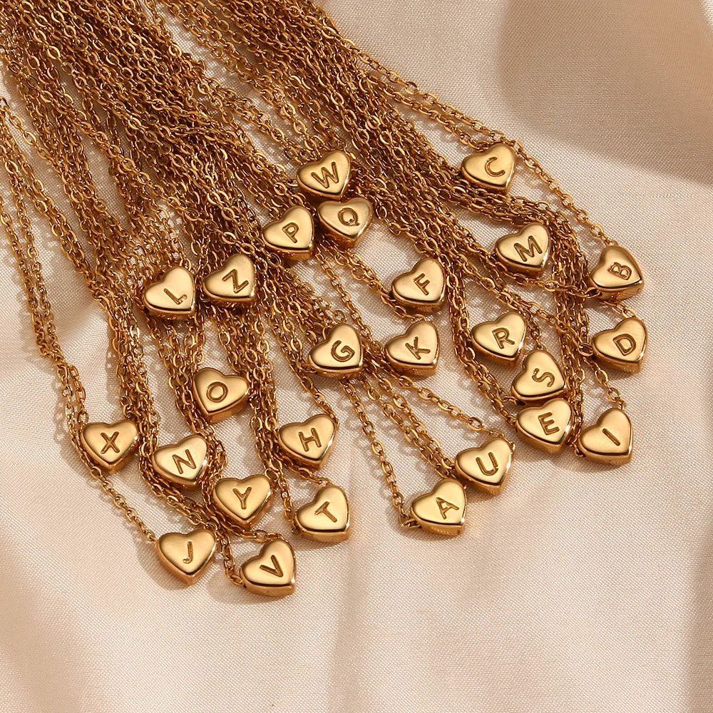 [PRE-ORDER] INITIAL HEART NECKLACE