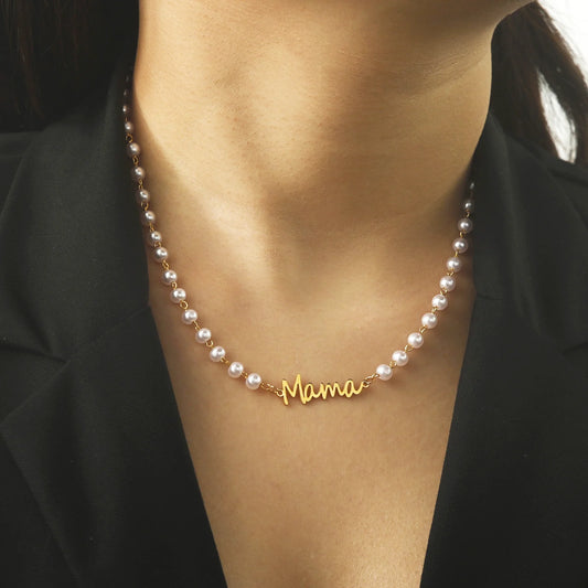 MAMA Pearl Necklace