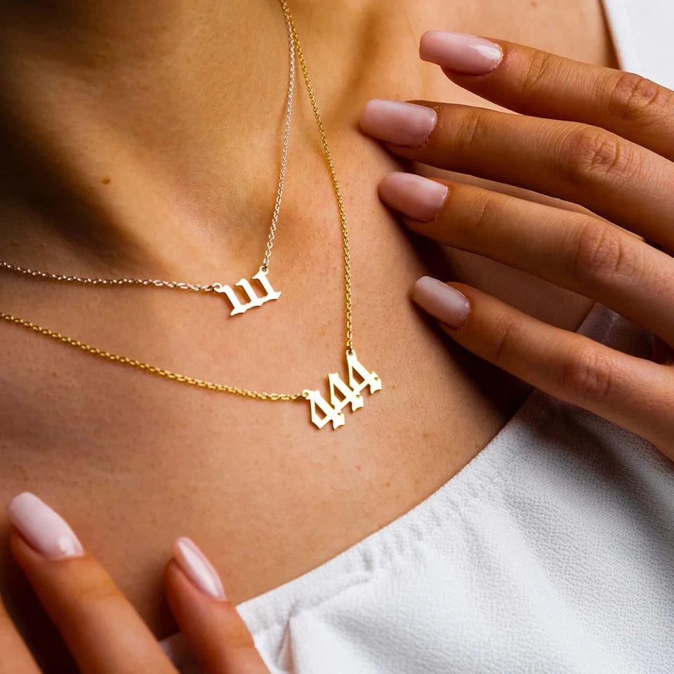 [PRE-ORDER] ANGEL NUMBER NECKLACE