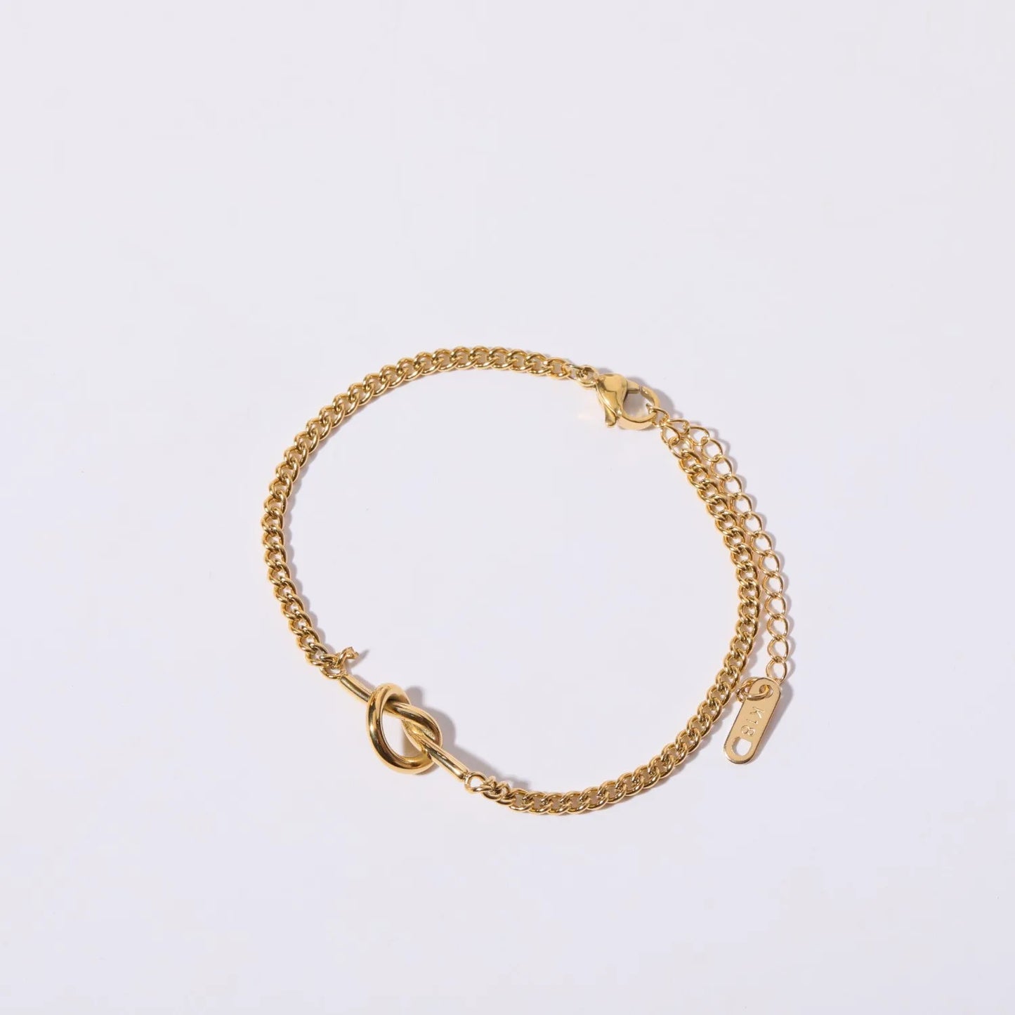 [PRE-ORDER] INITIAL ALPHABET LOVE KNOT BRACELET