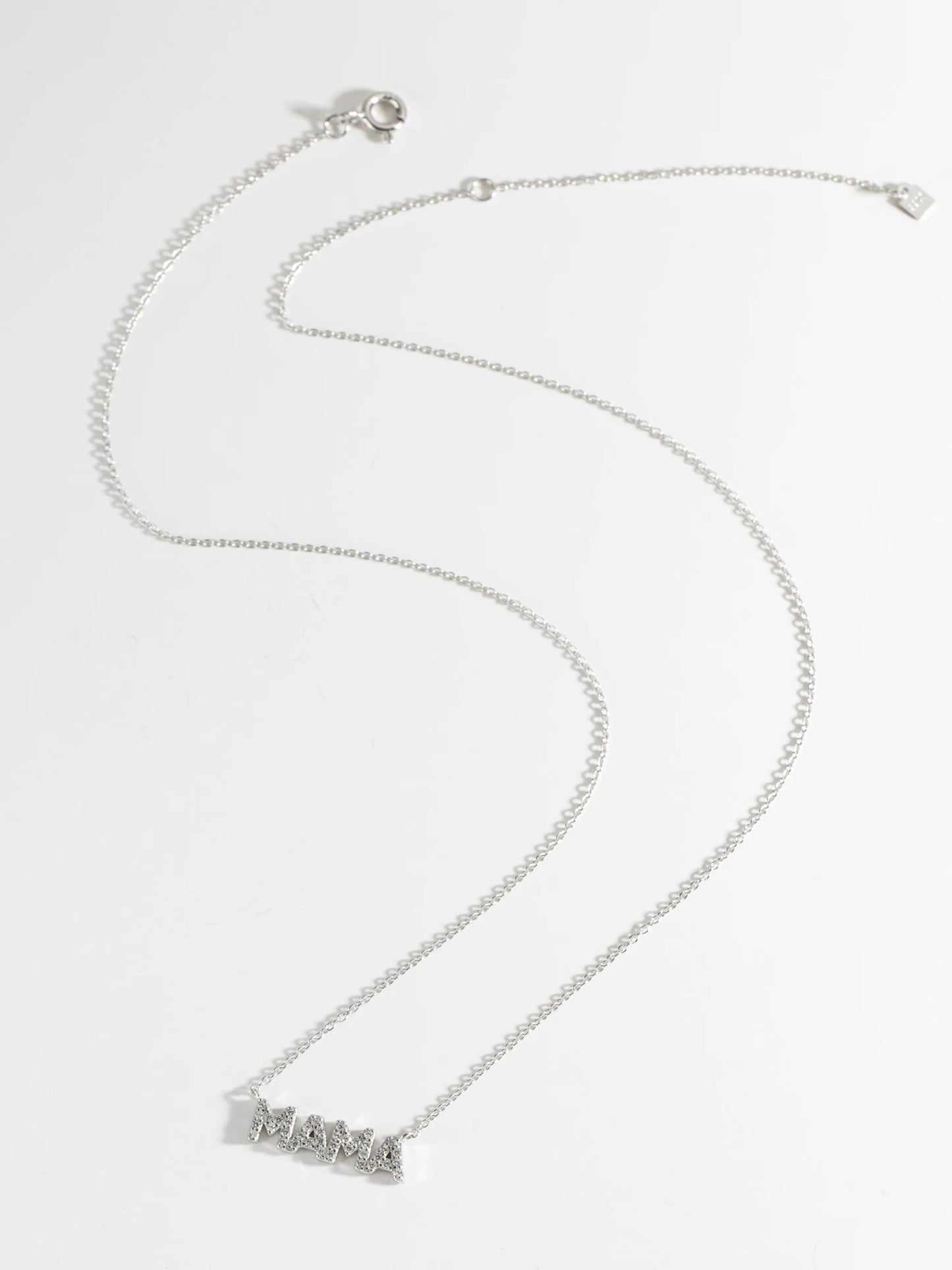 MAMA CZ Diamond Necklace | 925 Silver