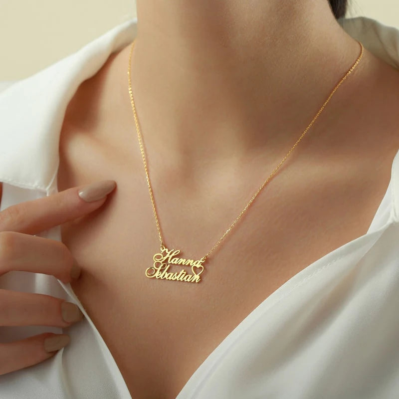 [PRE-ORDER] NAME NECKLACE - DOUBLE LAYER [SPECIAL CHAIN]