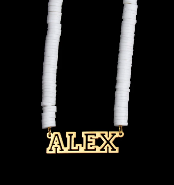 [PRE-ORDER] NAME BRACELET | RAINBOW BEADS
