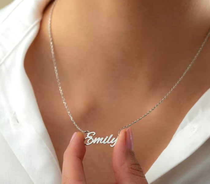 [PRE-ORDER] ARABIC NAME NECKLACE | 925 STERLING SILVER