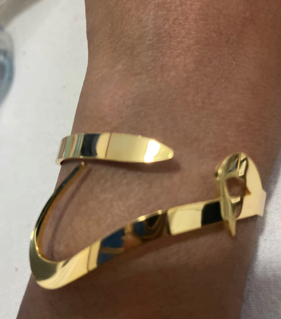 [PRE-ORDER] INITIAL ARABIC BANGLE