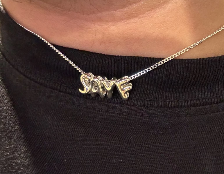 [PRE-ORDER] NAME NECKLACE 3D BUBBLE LETTERS