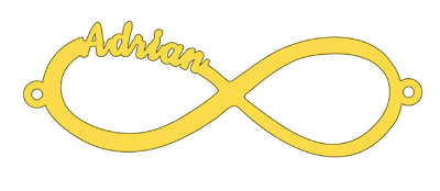 [PRE-ORDER] INFINITY NAME NECKLACE