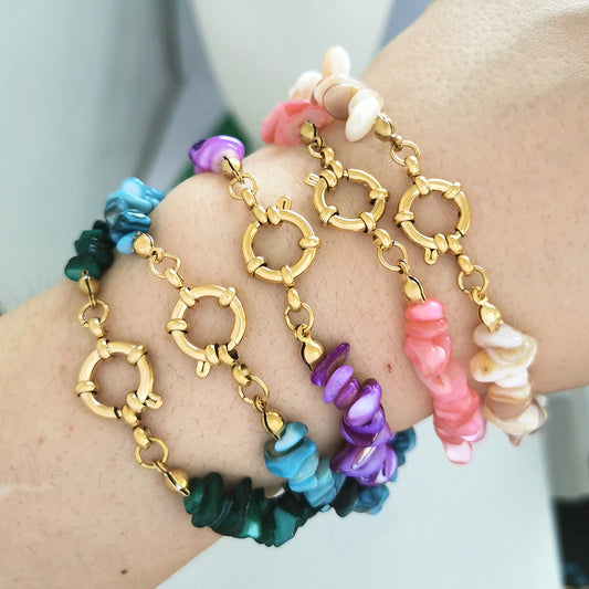 [PRE-ORDER] MAYA SHELL BRACELET