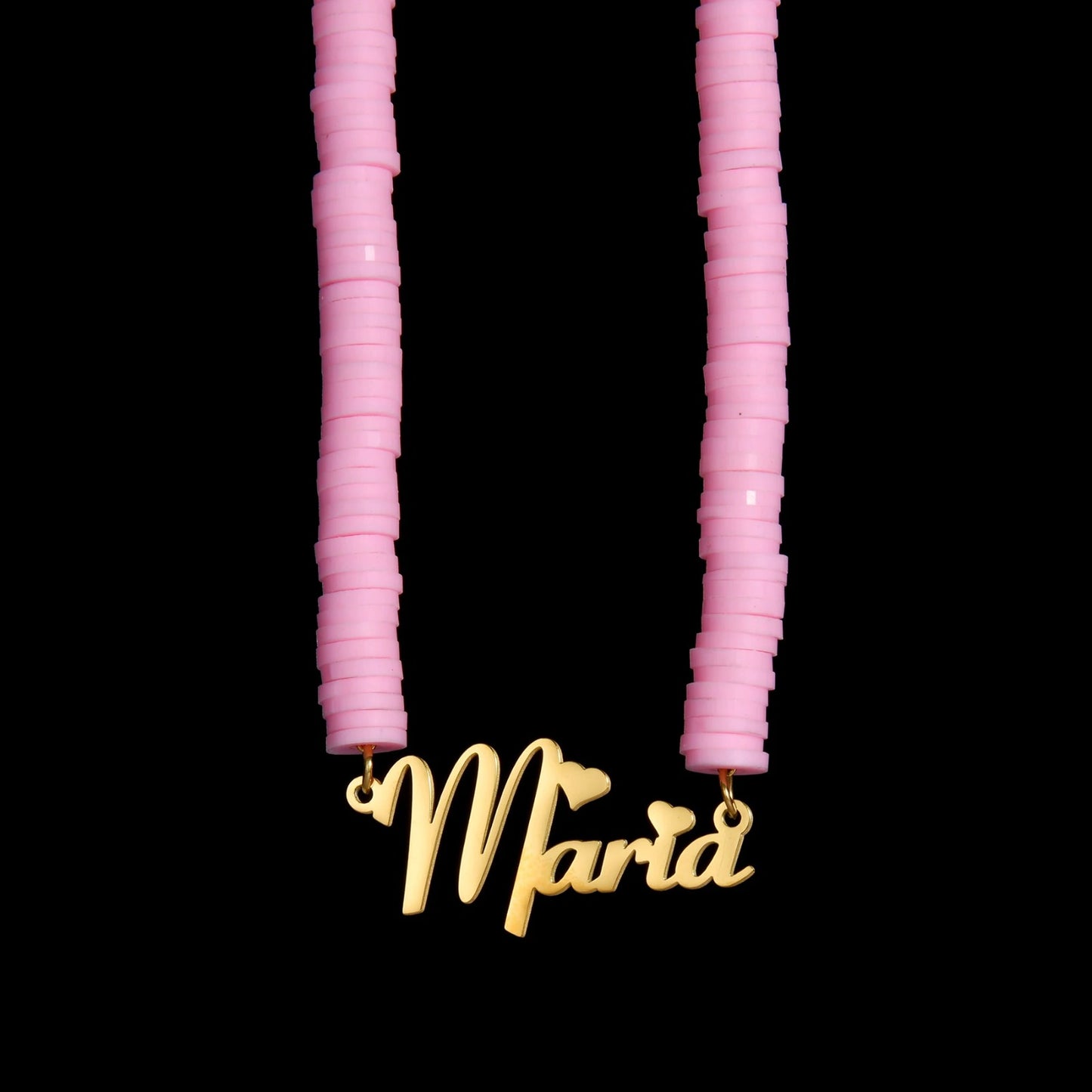 [PRE-ORDER] NAME NECKLACE | RAINBOW BEADS