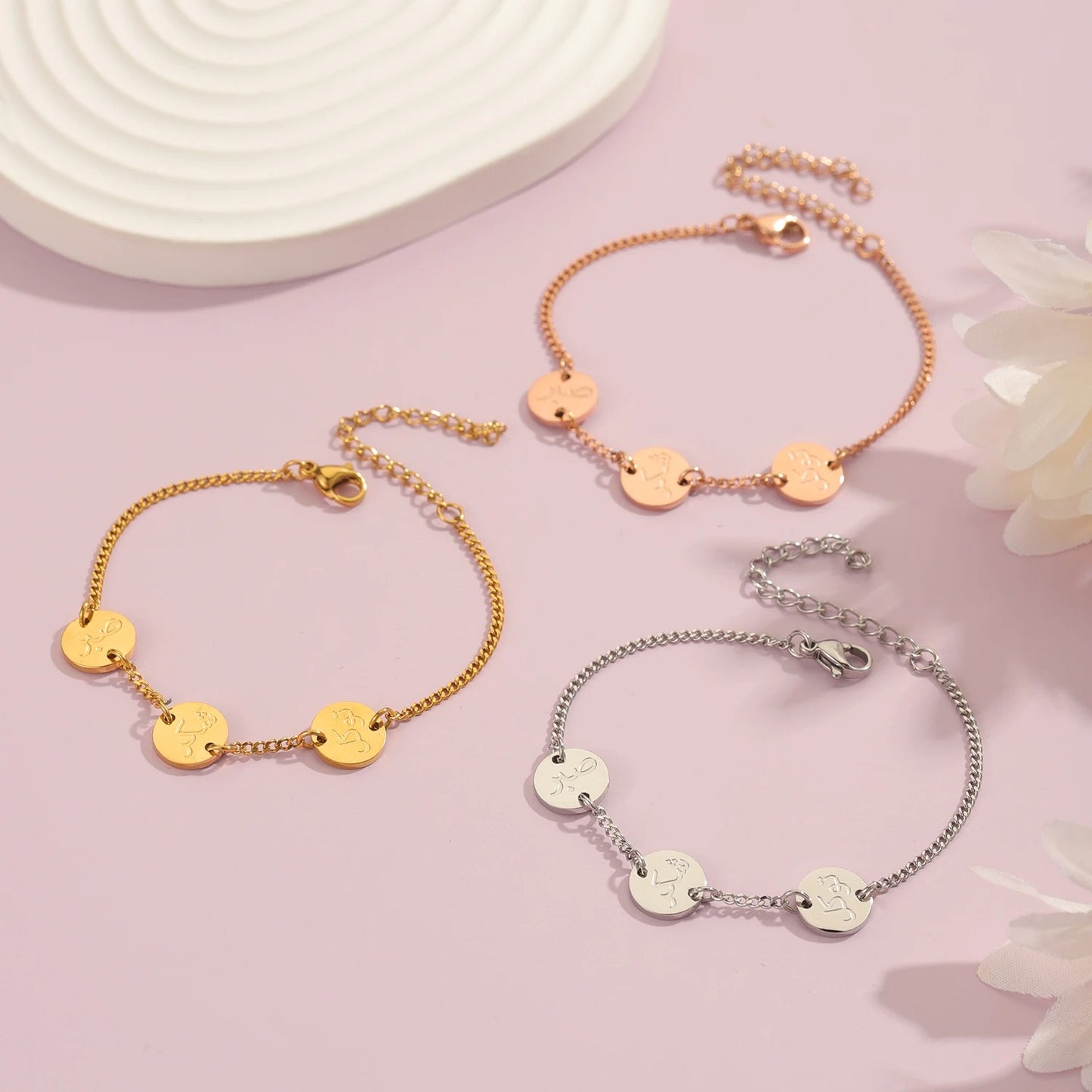[PRE-ORDER] GRATITUDE ARABIC BRACELET