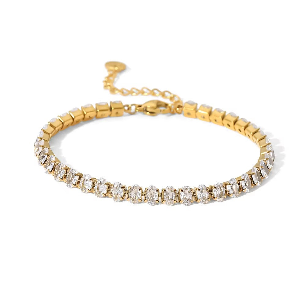 AMOR TENNIS BRACELET