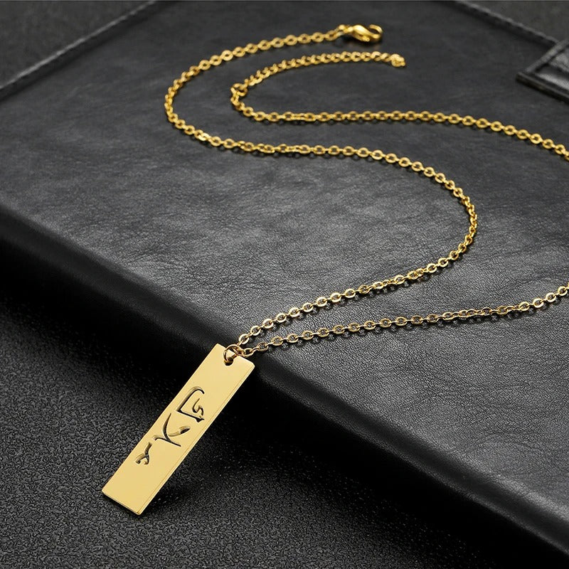 [PRE-ORDER] NAME NECKLACE BAR CUTOUT