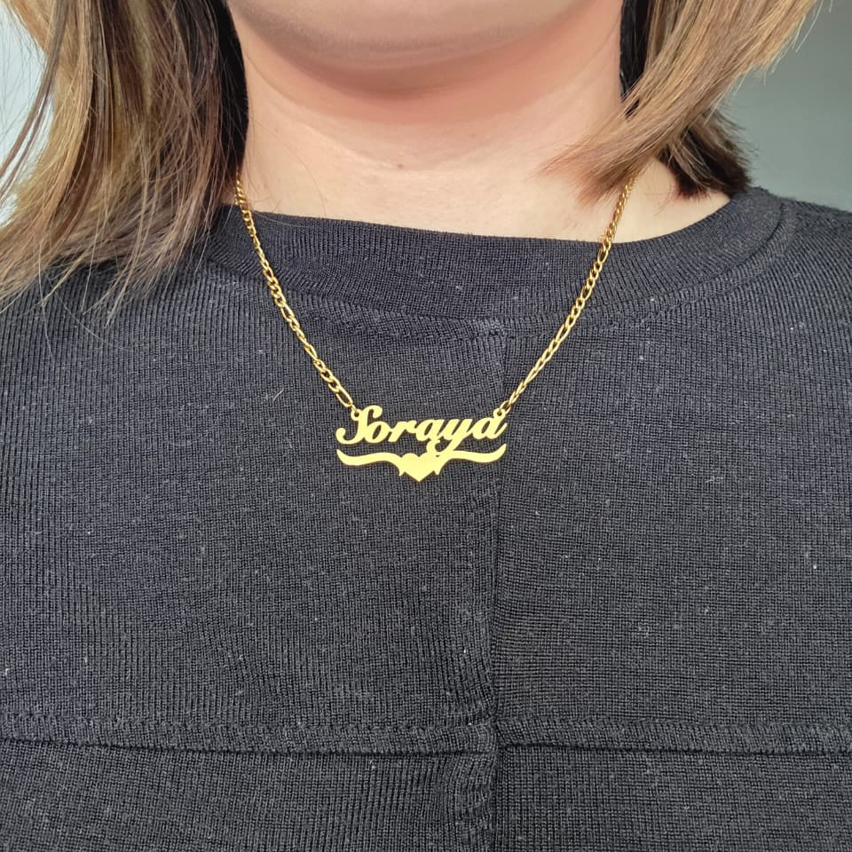 [PRE-ORDER] NAME NECKLACE ♡  SPECIAL CHAIN