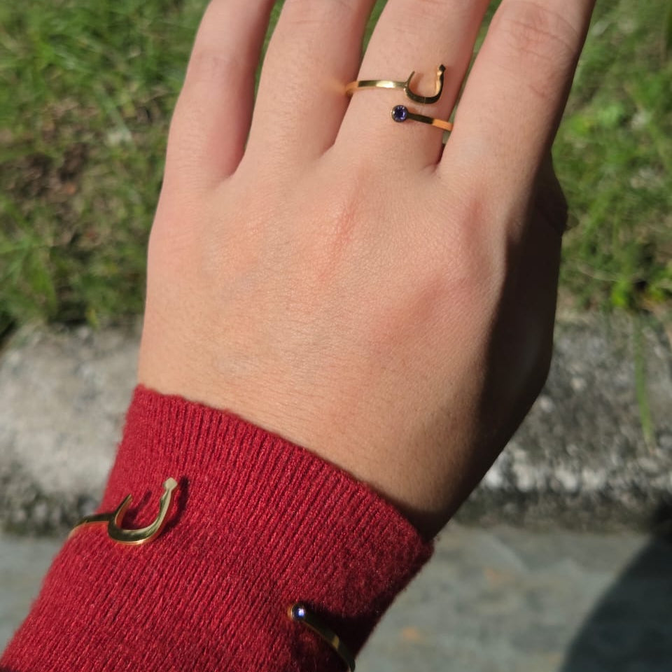 [BUNDLE SET] BEST OF TWO: INITIAL JAWI RING + BANGLE