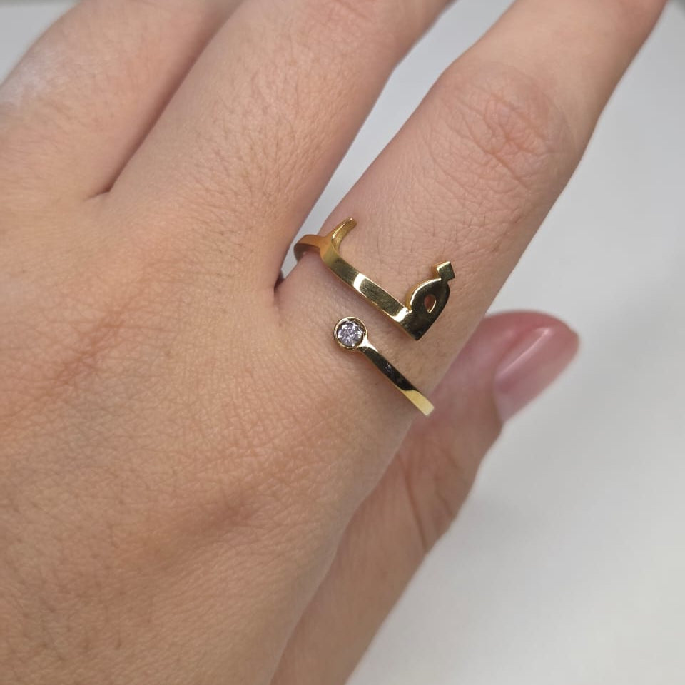 [BUNDLE SET] BEST OF TWO: INITIAL JAWI RING + BANGLE