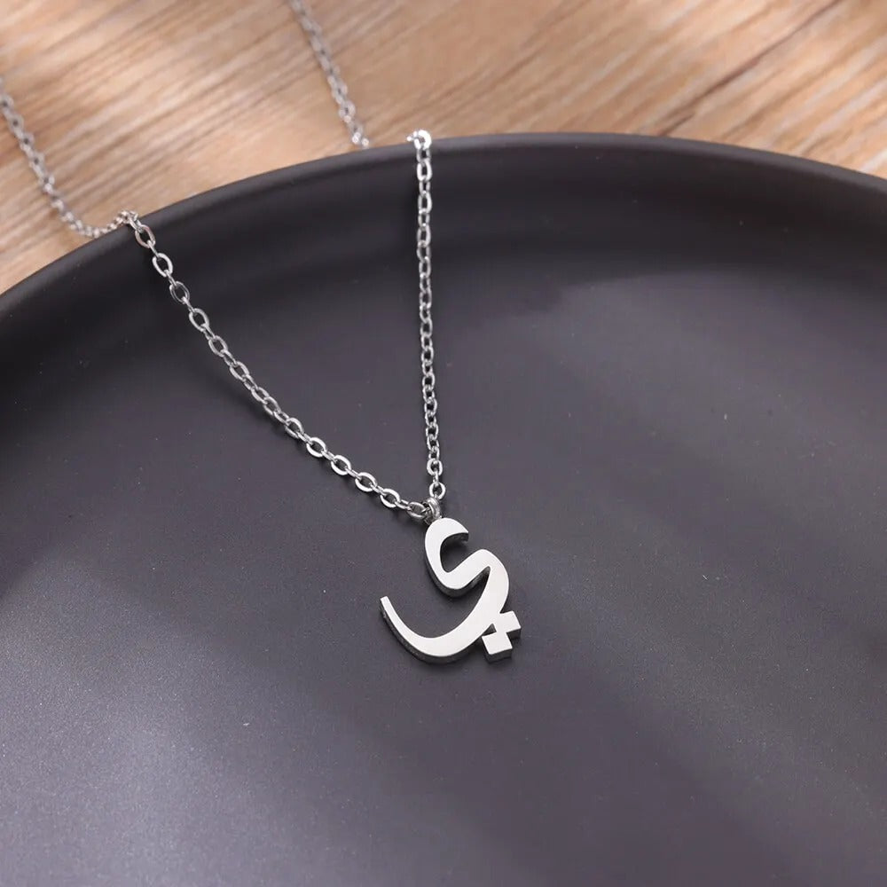 [PRE-ORDER] INITIAL ARABIC NECKLACE