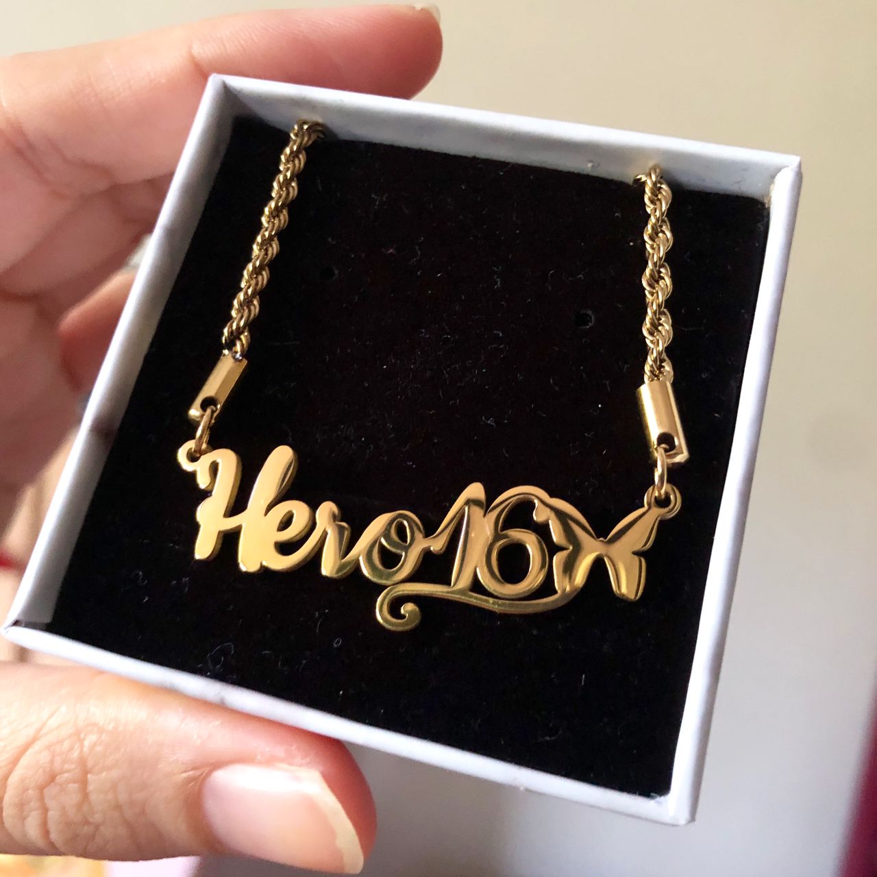 [PRE-ORDER] NAME NECKLACE + SPECIAL CHAIN