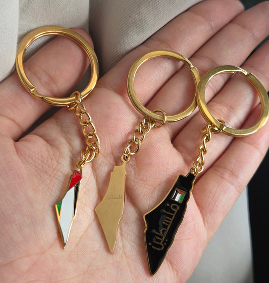 PALESTINE FLAG KEYCHAIN